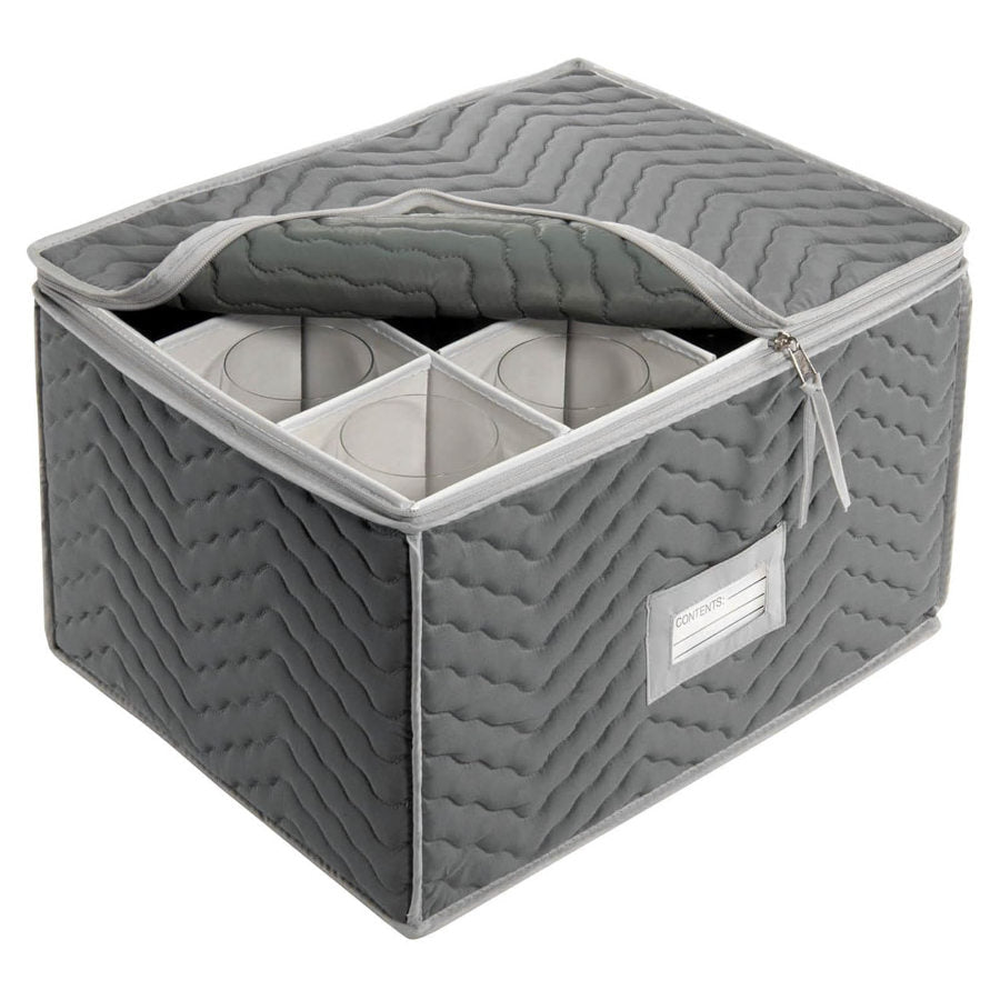 Microfiber Stemware Storage Chest