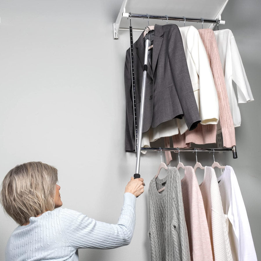 High Reach Garment Hook - Extending