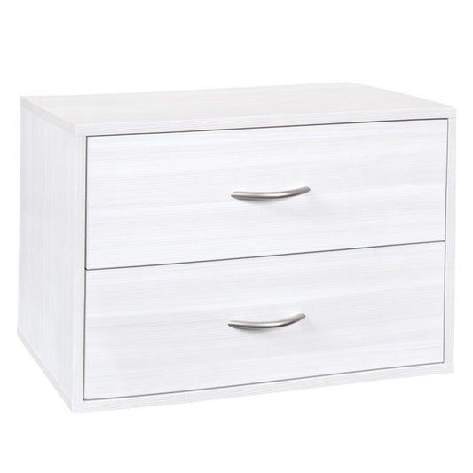 freedomRail Two-Drawer O-Box - Snowdrift Live